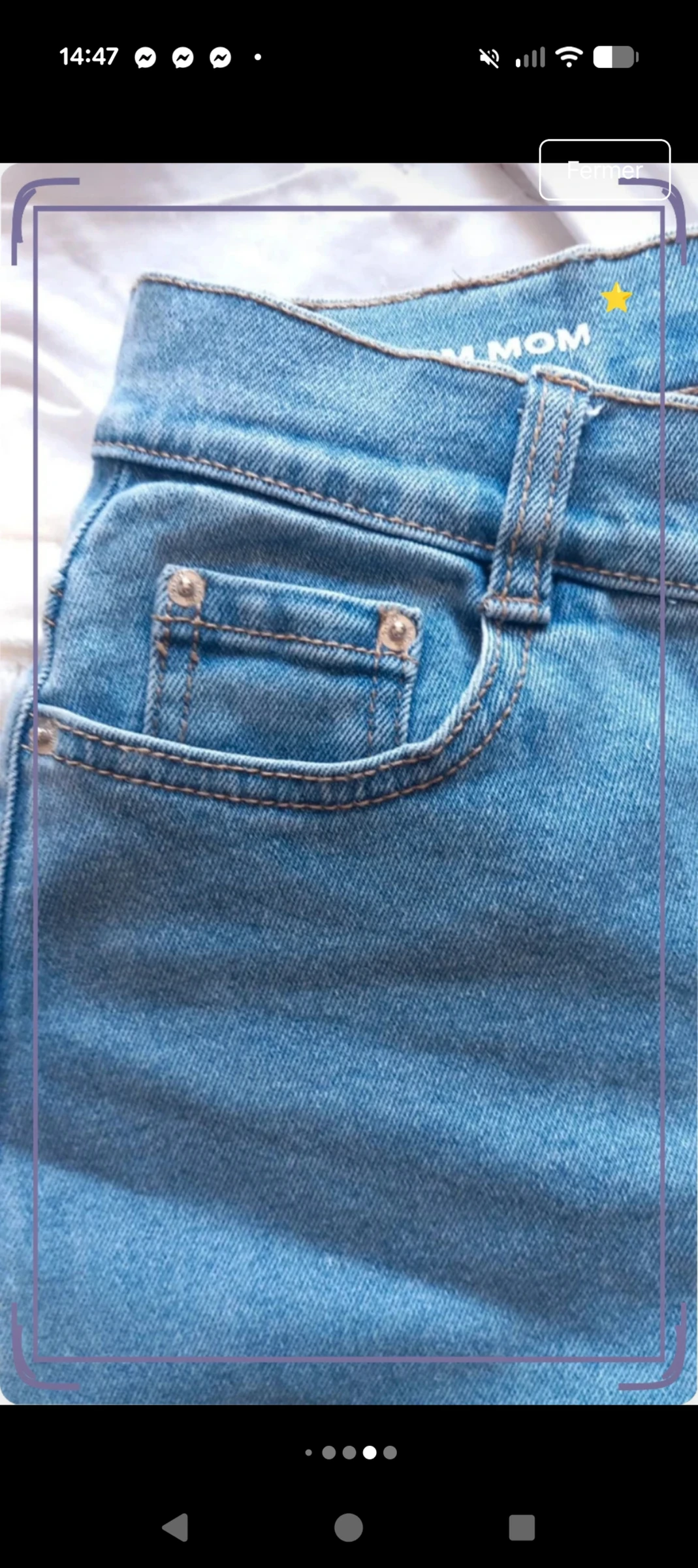 Jean Slim Mom bleu clair Jennyfer (Don't Call Me Jennyfer) - Taille 32 (FR) – photo 6